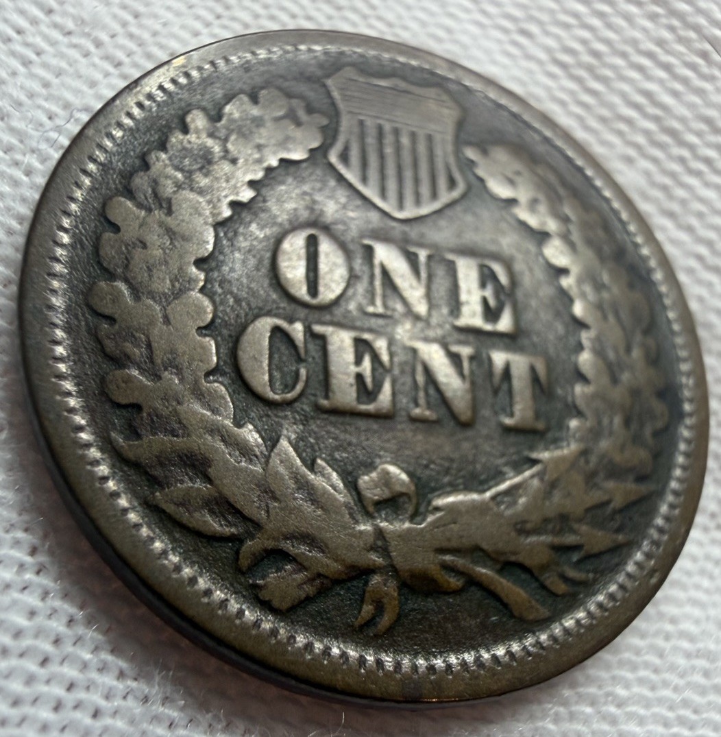 1864 Indian Head Cent (VG-Details) First Copper-Bronze Date