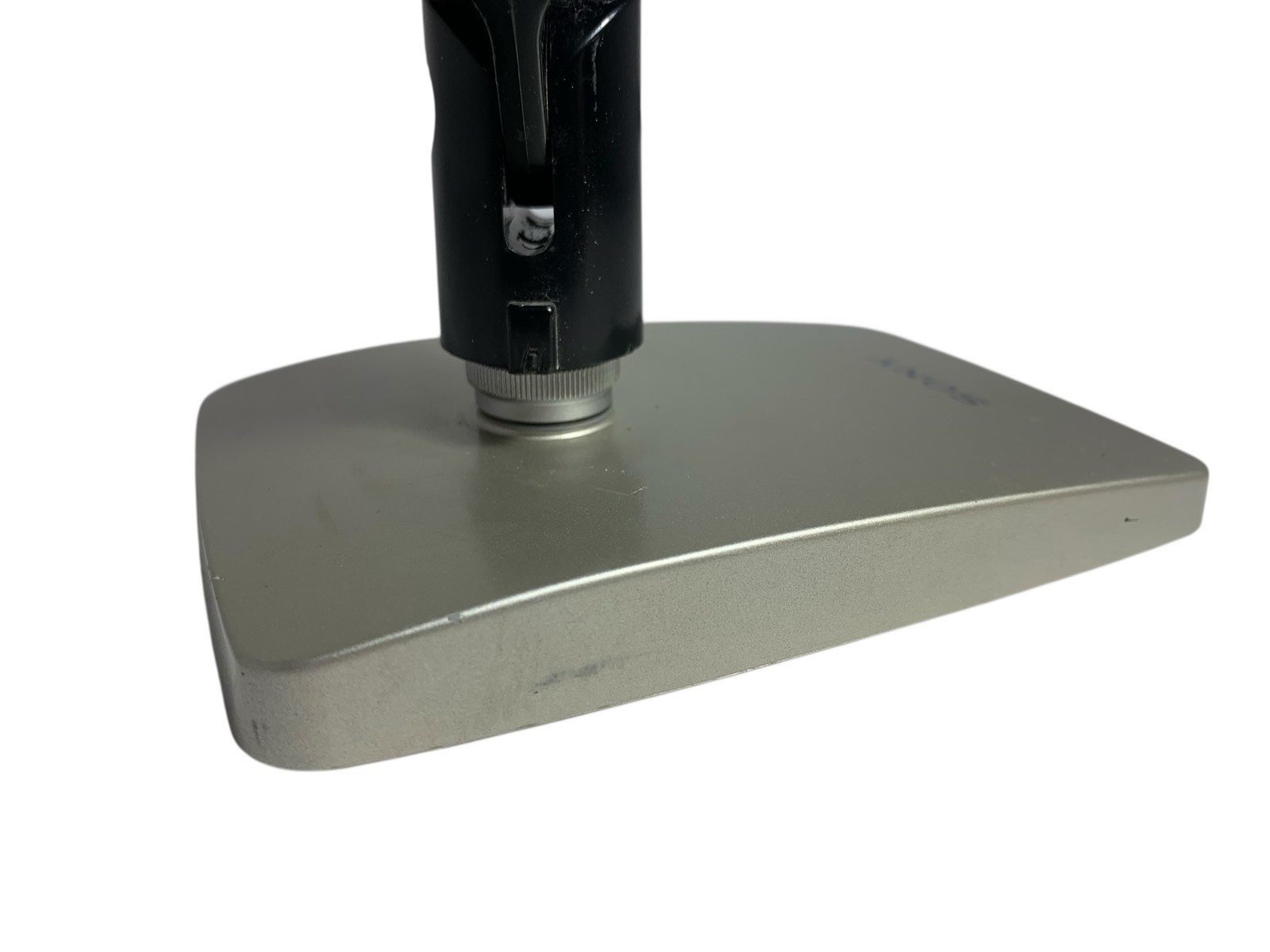Sony A-20 Table Mic Stand W/ Mic Holder - 1.5lbs Heavy Base - Minor Scratches
