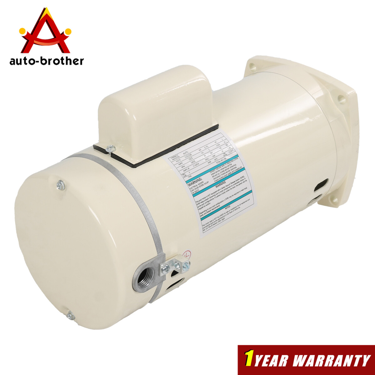 355010S Pool Pump Motor 1 HP Compatible with Pentair Whisperflo Pumps