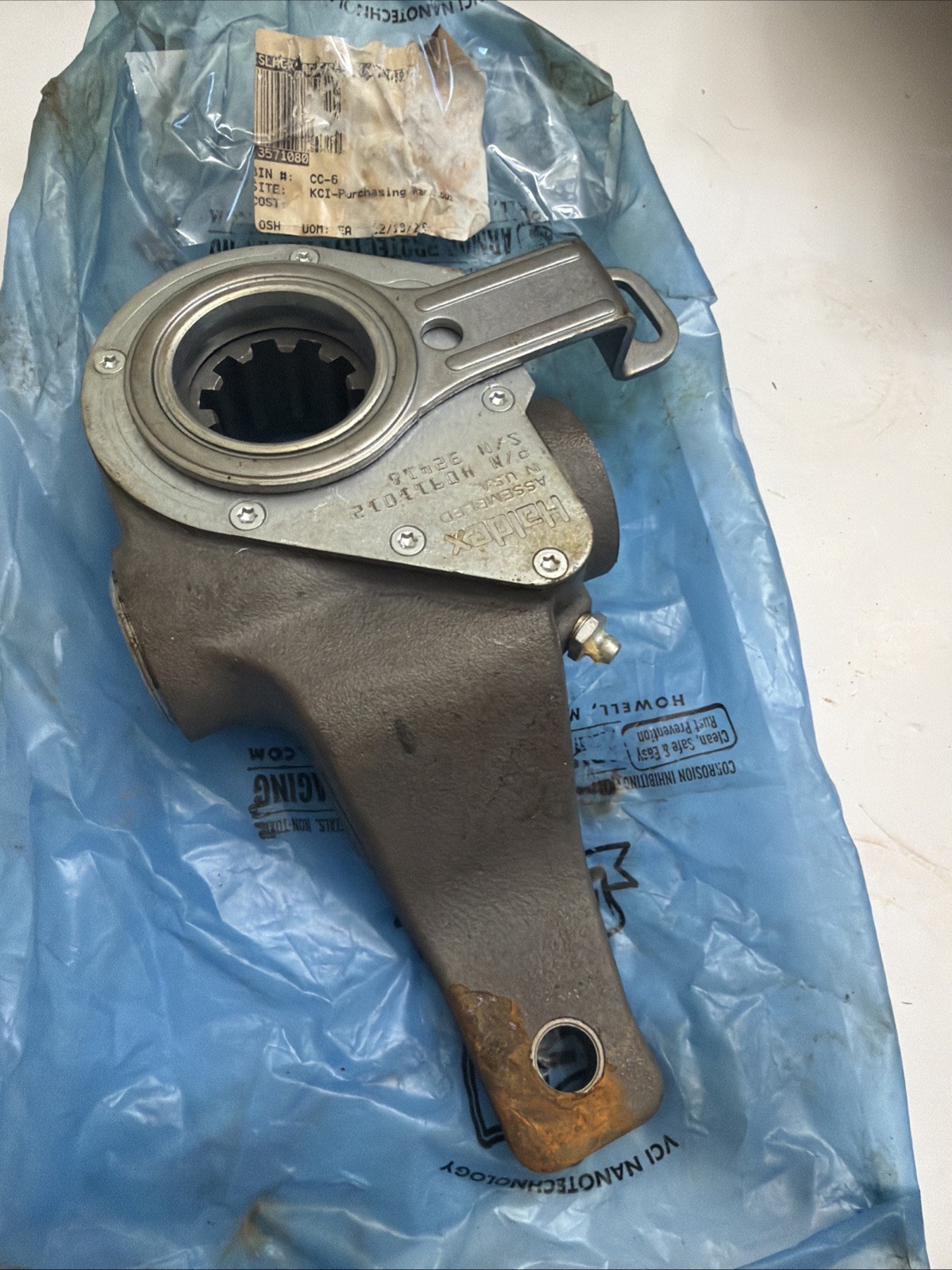 Oshkosh/ Haldex 3571080 LH Slack Adjuster
