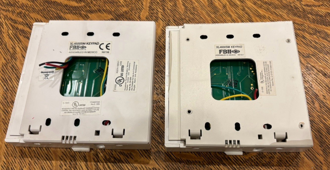 2 FBII XL4600SM Surface Mount 6 Zone LED Keypad From A Working System