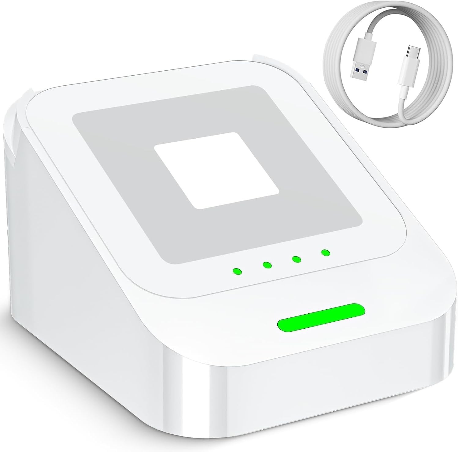 Second Generation Square Card Reader Dock Stand with Detachable USB-C Port