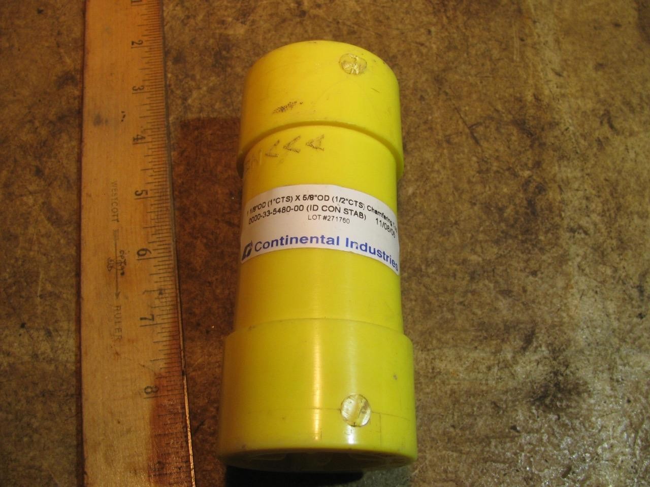 Continental Industries 000033548000 1" & 1/2" CTS Pipe Chamfering Tool Gas Line