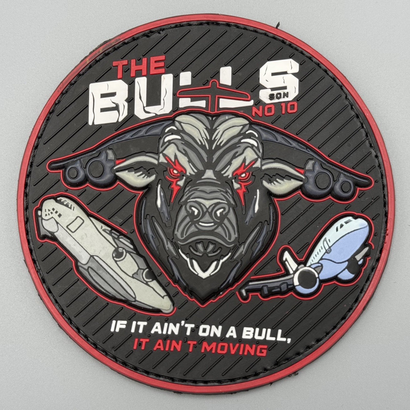 Pakistan Air Force Patch Squadron No 10 "The Bulls" PAF