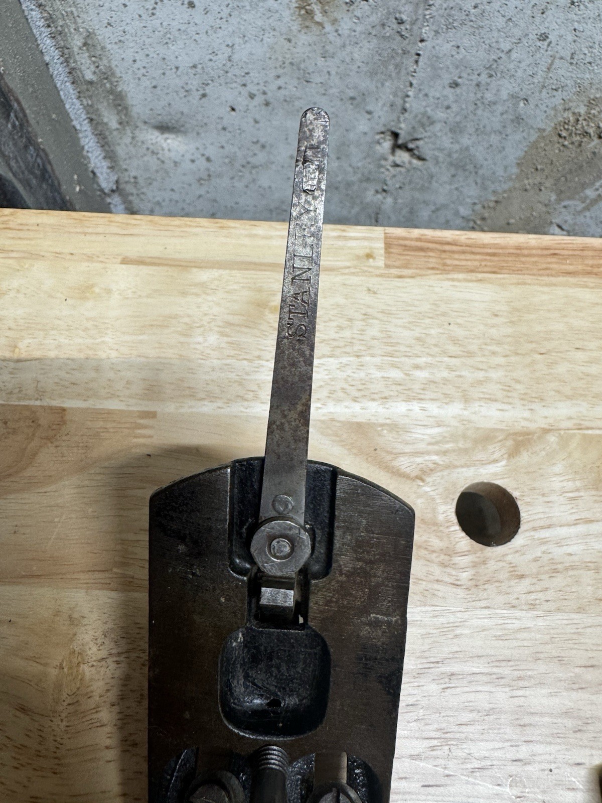 Stanley Number 4 Type 11 Hand Plane - 3 Patent Dates