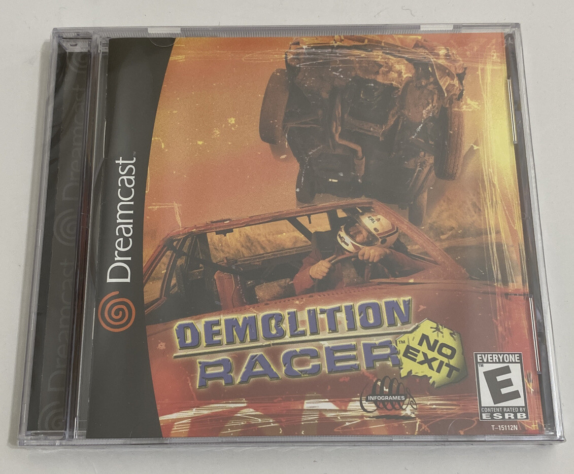 CASE FRESH GEM MINT SEALED Demolition Racer: No Exit for SEGA Dreamcast, 2000