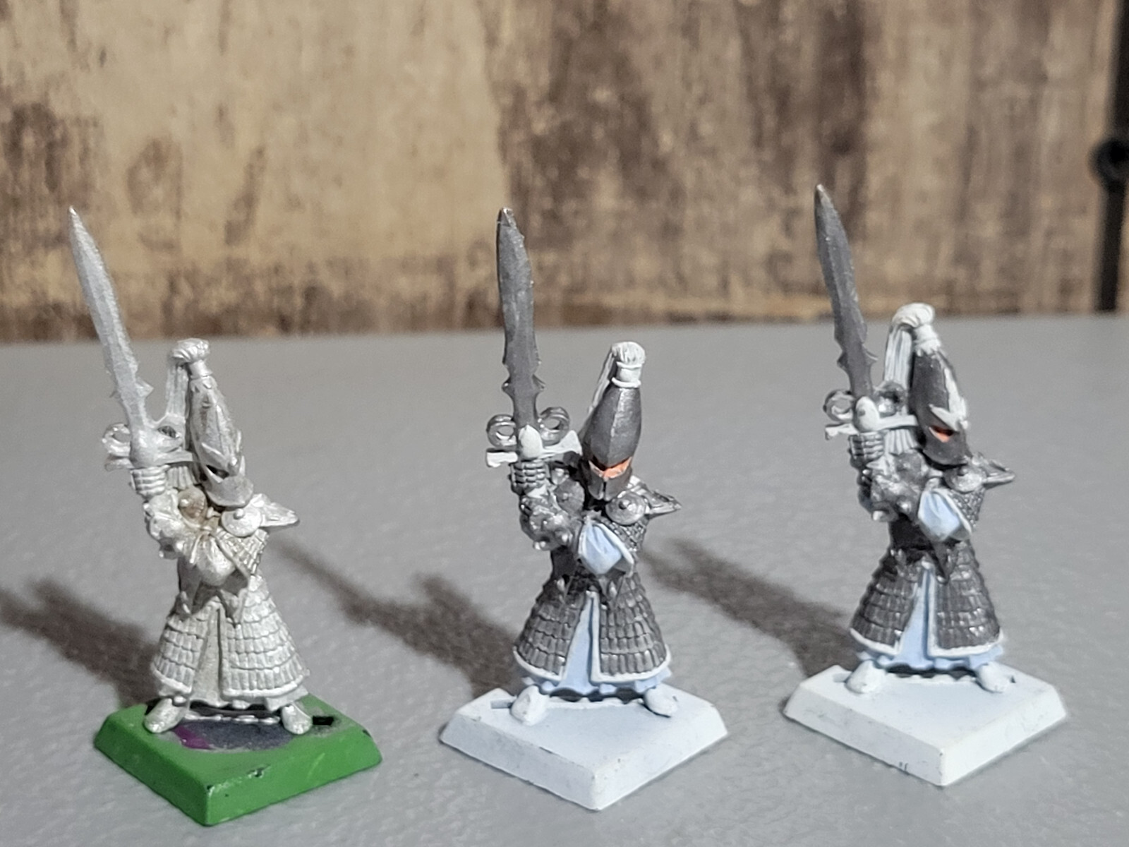 A19398 WARHAMMER FANTASY HIGH ELVES METAL SWORD MASTERS OF HOETH 3 PK