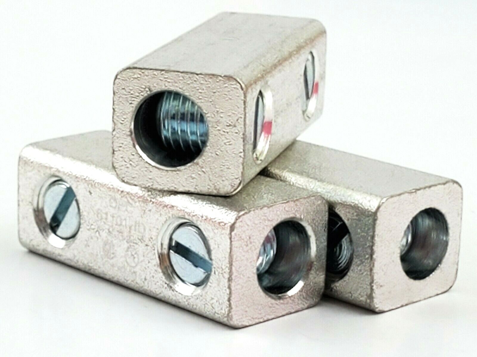 Lot of 3 Morris 90612 Dual Rated Aluminum Splices Reducers #2-#14 AWG 600 Volt