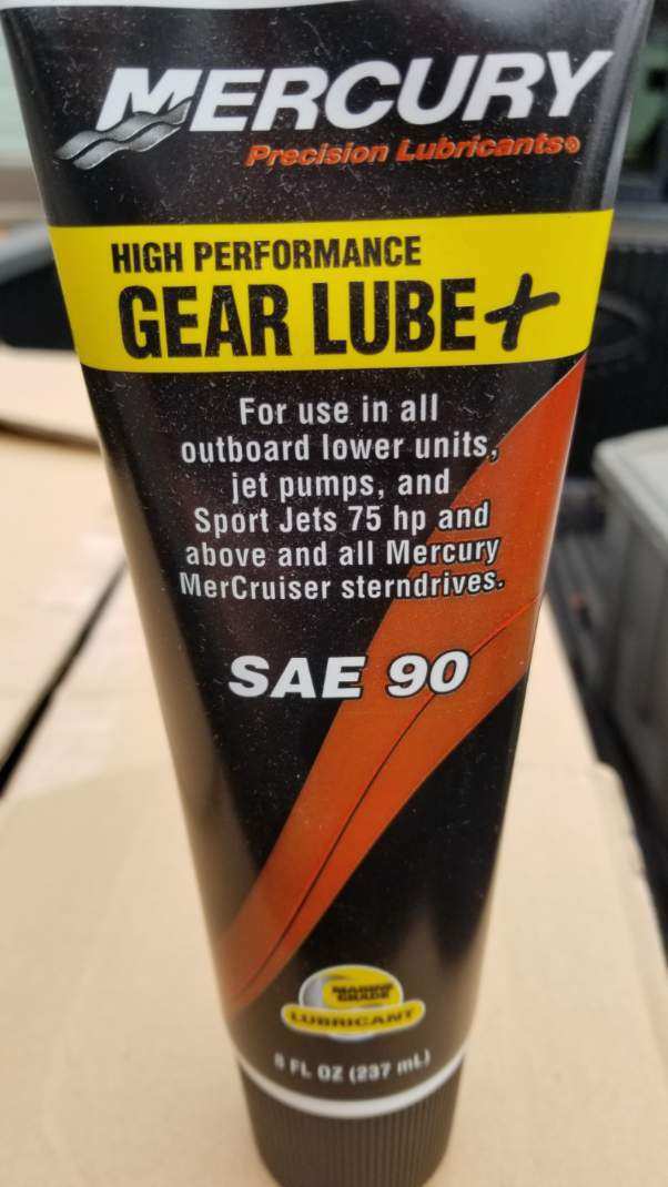 Mercury High Performance Gear Lube, SAE 90, 8oz. Tube ~ New ~
