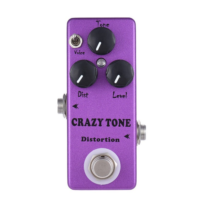 Mosky Guitar Effects Pedal Distortion Crazy Tone based on Suhr Riot True Bypass