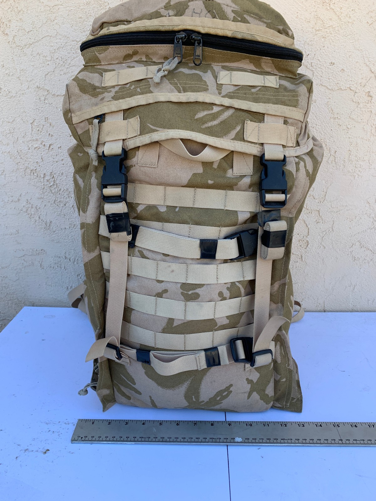 British Army Desert DPM Bergen  Rucksack Genuine NSN 8465-99-159-1810 VGood,UK