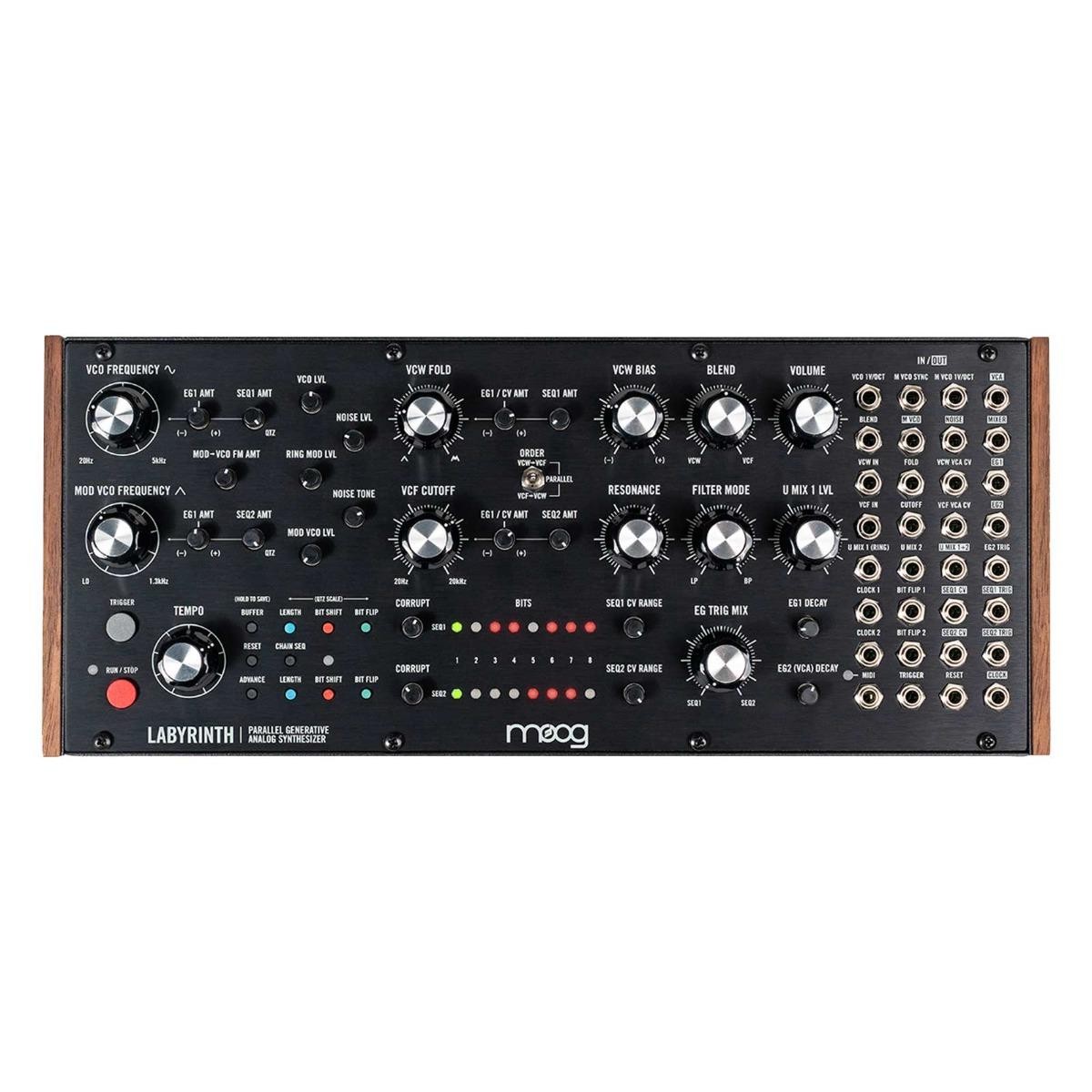 Moog Labyrinth Parallel Generative Audio Production Analog Synthesizer