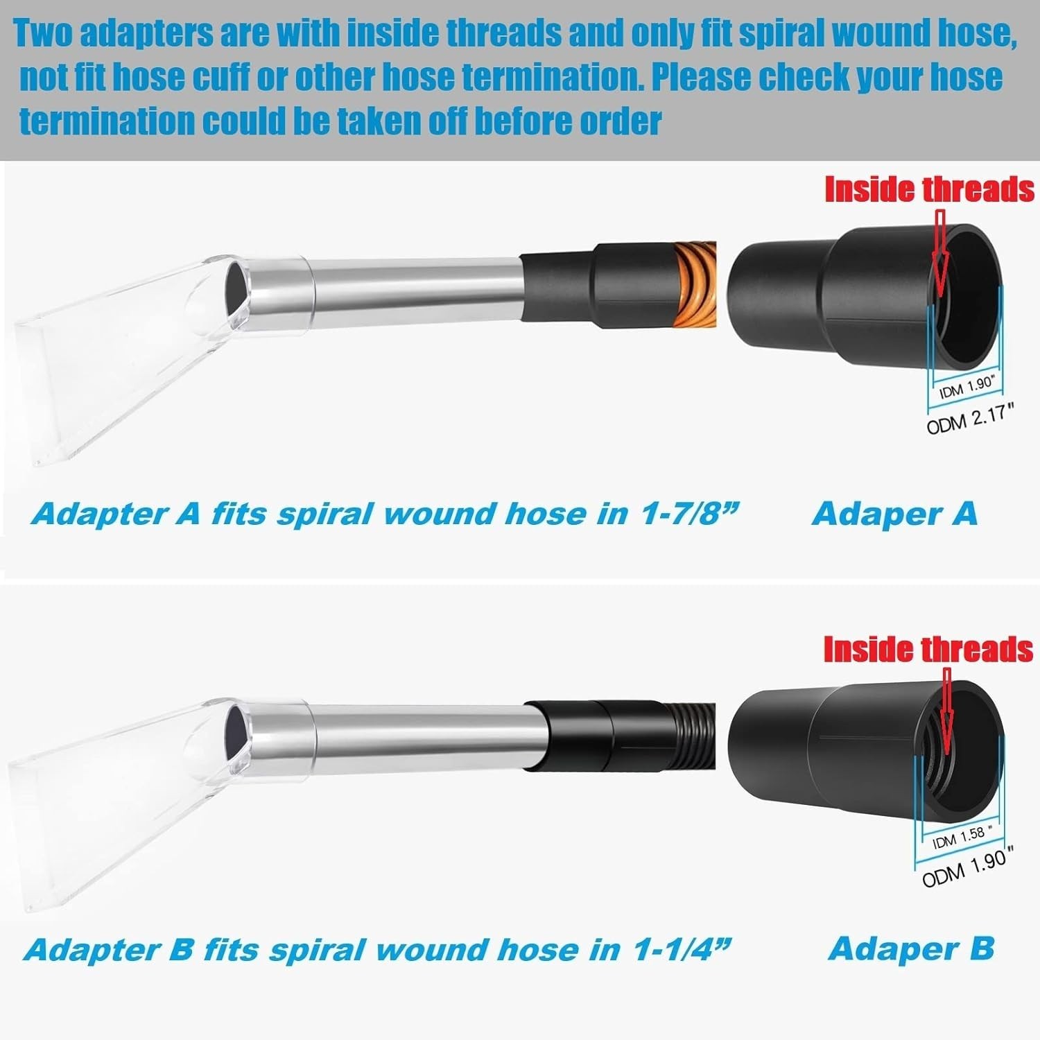Extractor Attachment Vacuum Extractor Tool for Carpet Upholstery Car
