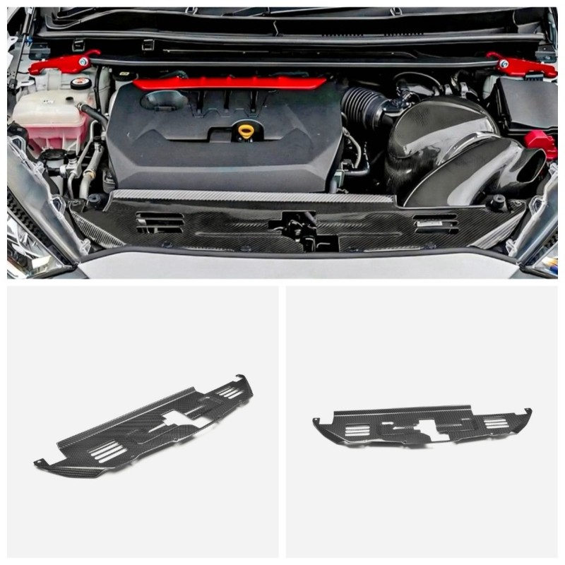 For Yaris GR GXPA16 Gen 2 Dry Carbon Cooling Slam Panel Without Intake Slot