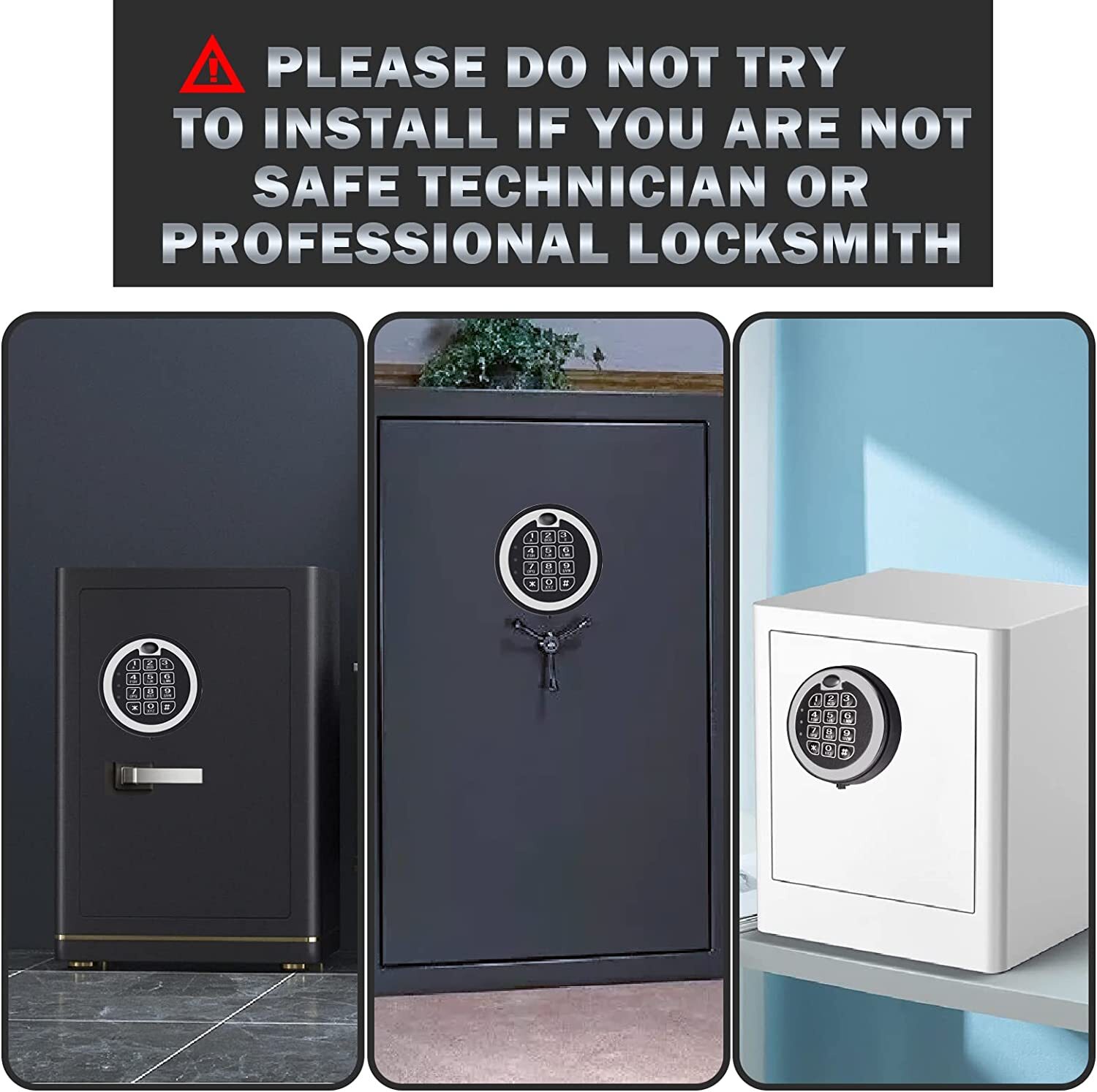Replace Mesa MSL 500 Safe Lock Solenoid Electronic Lock with 2 Override Keys