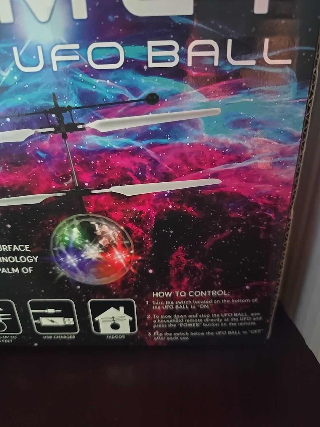 World Tech Comet Flying UFO Ball with LED Effect- NEW