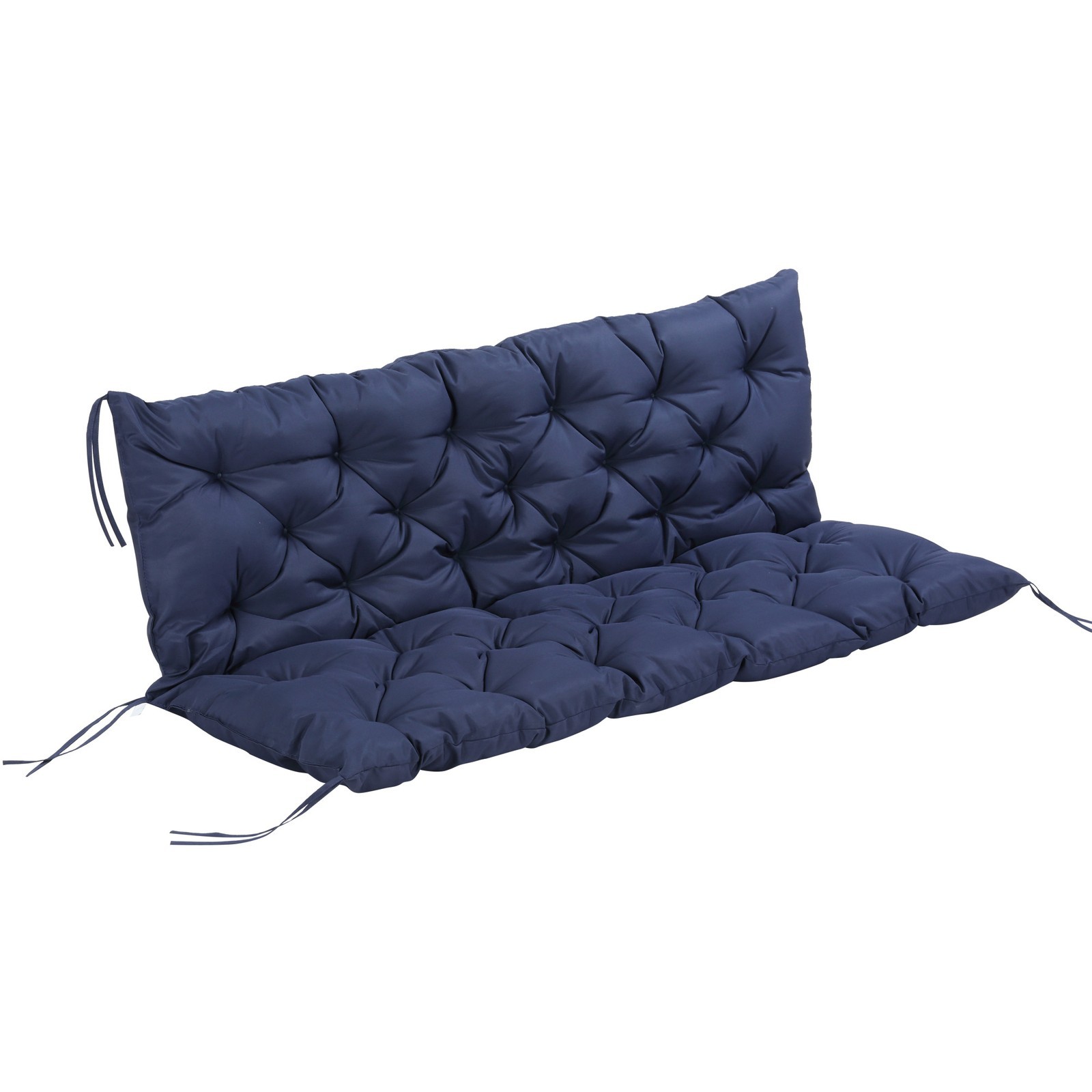 Tufted Bench Cushions for Outdoor Furniture, 3-Seater Replacement