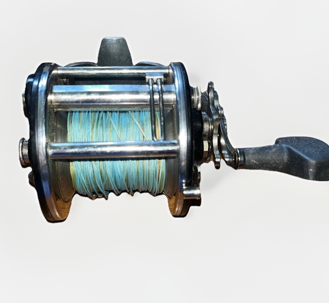 Vintage Penn Peer No. 209 Level Wind Fishing Reel Made In USA