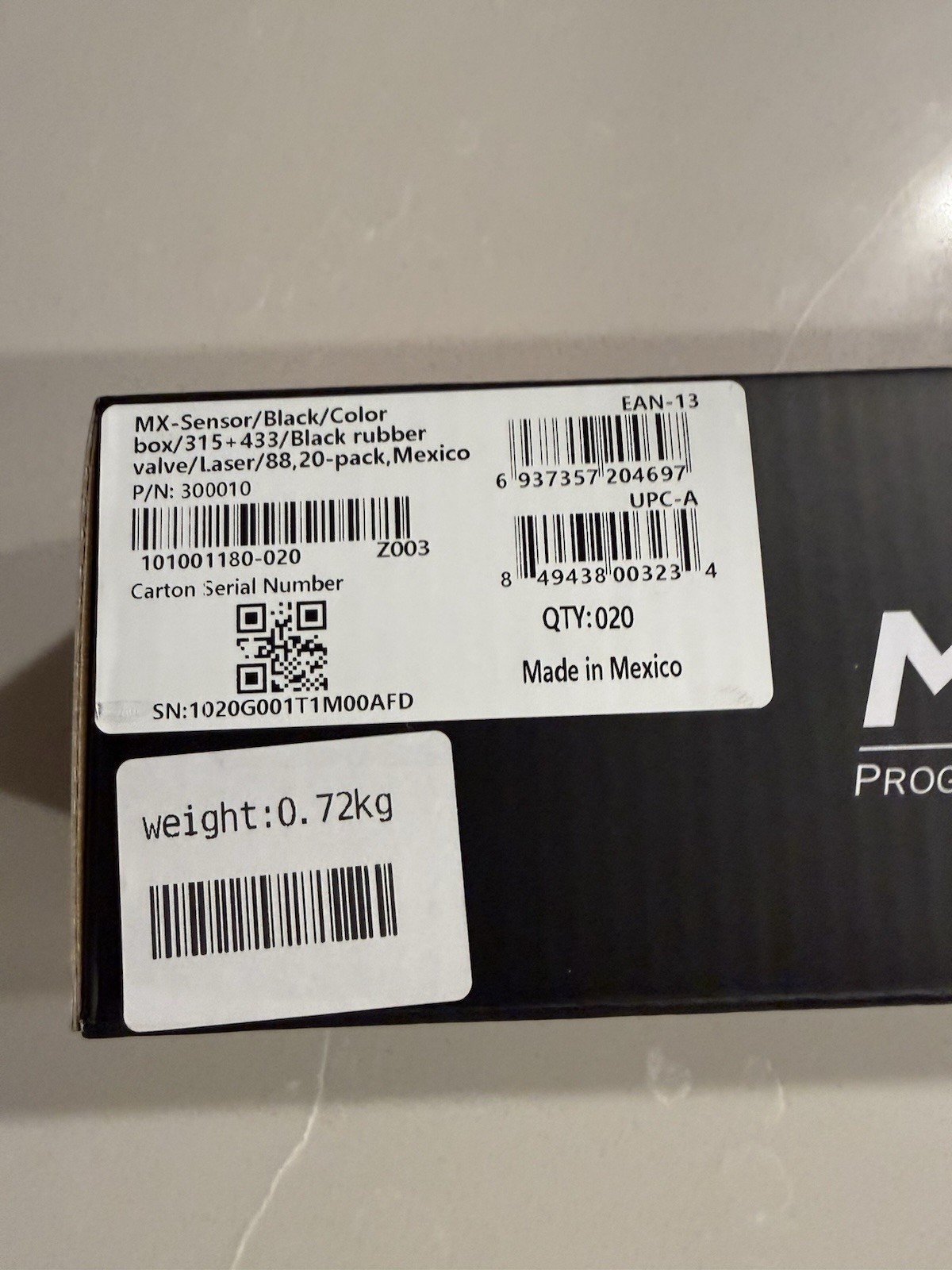 New Autel TPMS MX-Sensor 315MHz & 433MHz Programmable Universal Rubber 20 Pack