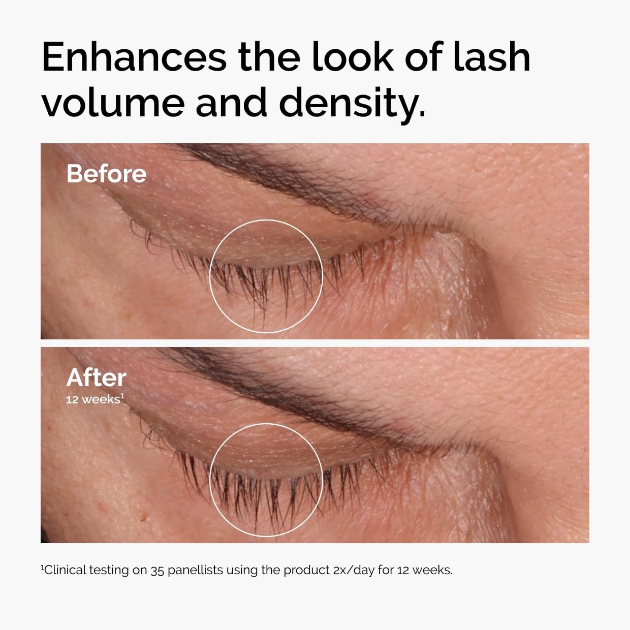 Transform Lashes & Brows: The Ordinary Peptide Serum for Fullness - 0.16 Fl Oz