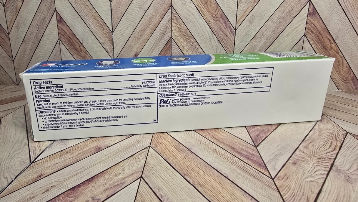 Crest Complete + Scope Pro Advanced Anticavity Toothpaste 8.2oz Exp 7/28 NEW