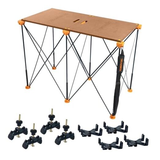 72290 Arachni-Flex Portable Workbench - 24" x 48" Foldable Tabletop w/Quick