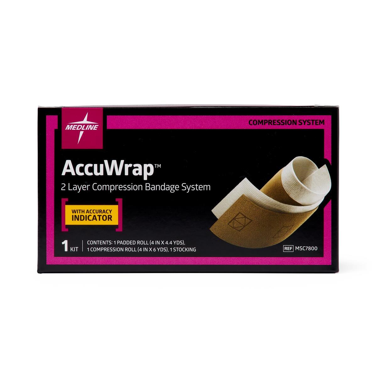 Medline AccuWrap 2-Layer Compression Systems - MSC7800