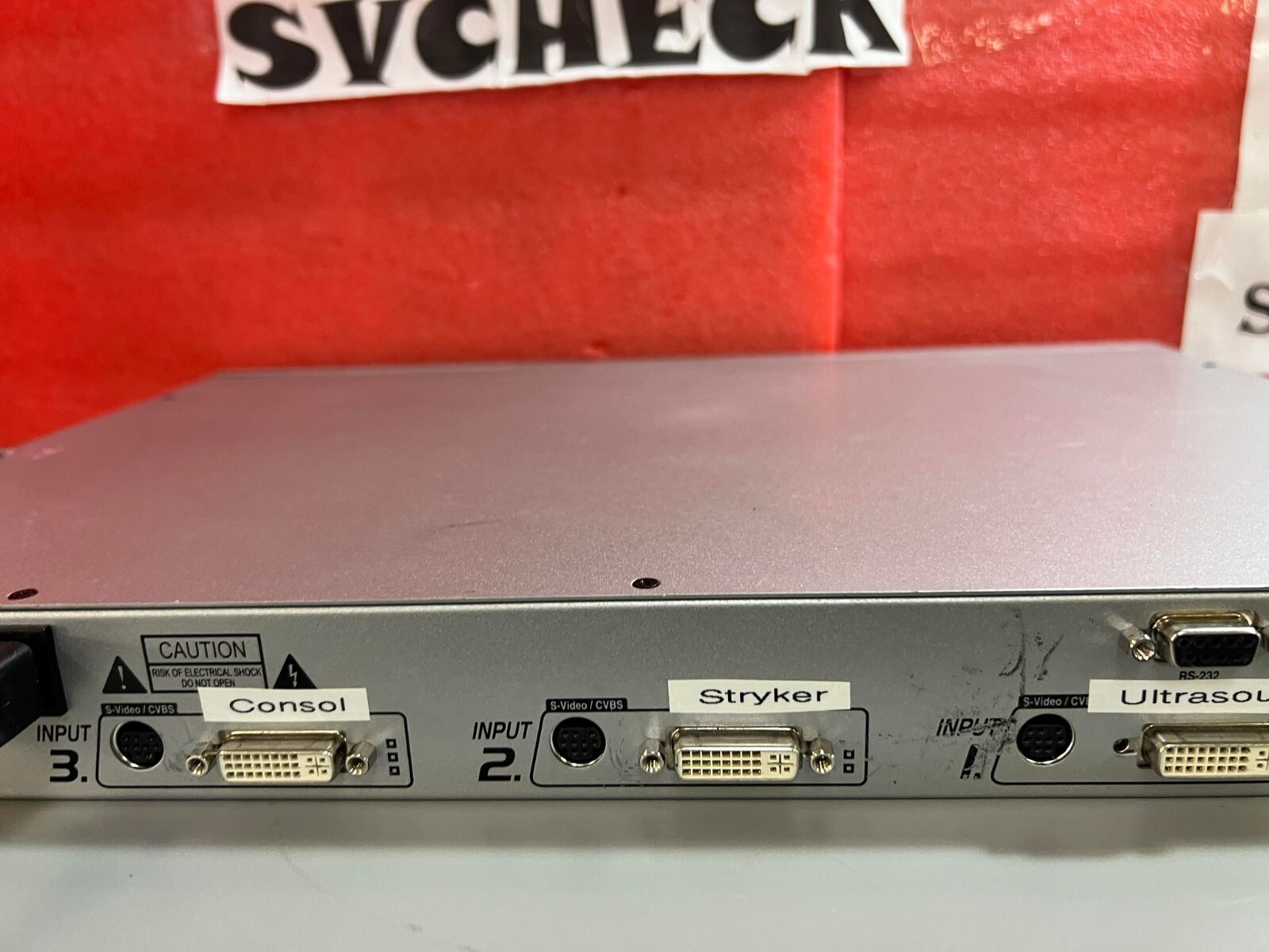 AMBERY MPV-104 Professional quad split-screen video mixer