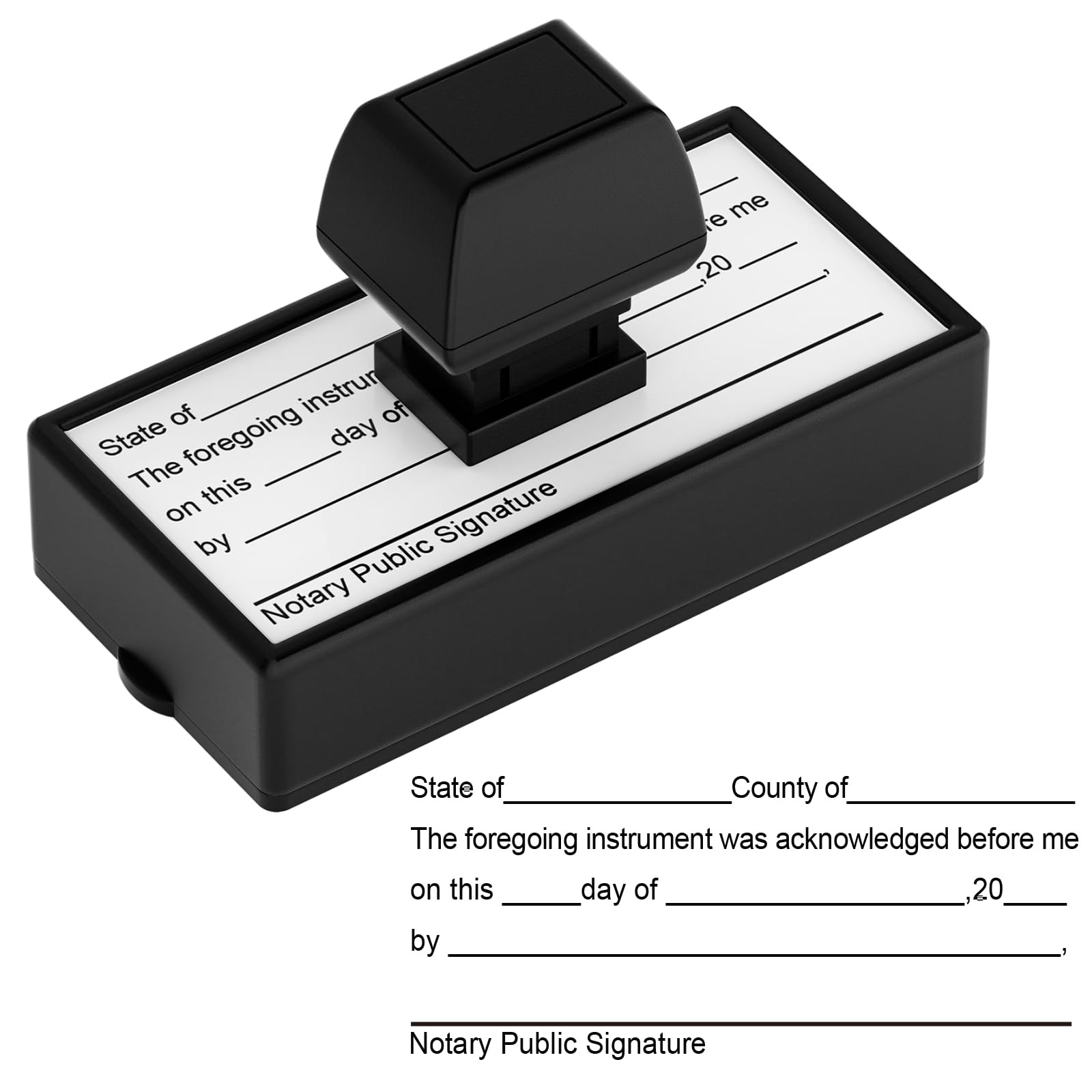 Notary Stamps, Notary Acknowledgement Stamp, Notary Supplies That are Easy to...