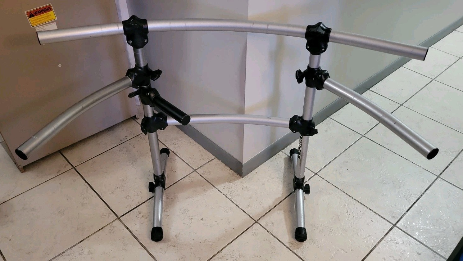 Roland MDS-6 V-Drum Rack - Silver 1.5in Metal Tubing - Mds 3 4 6 8 9 #3W1