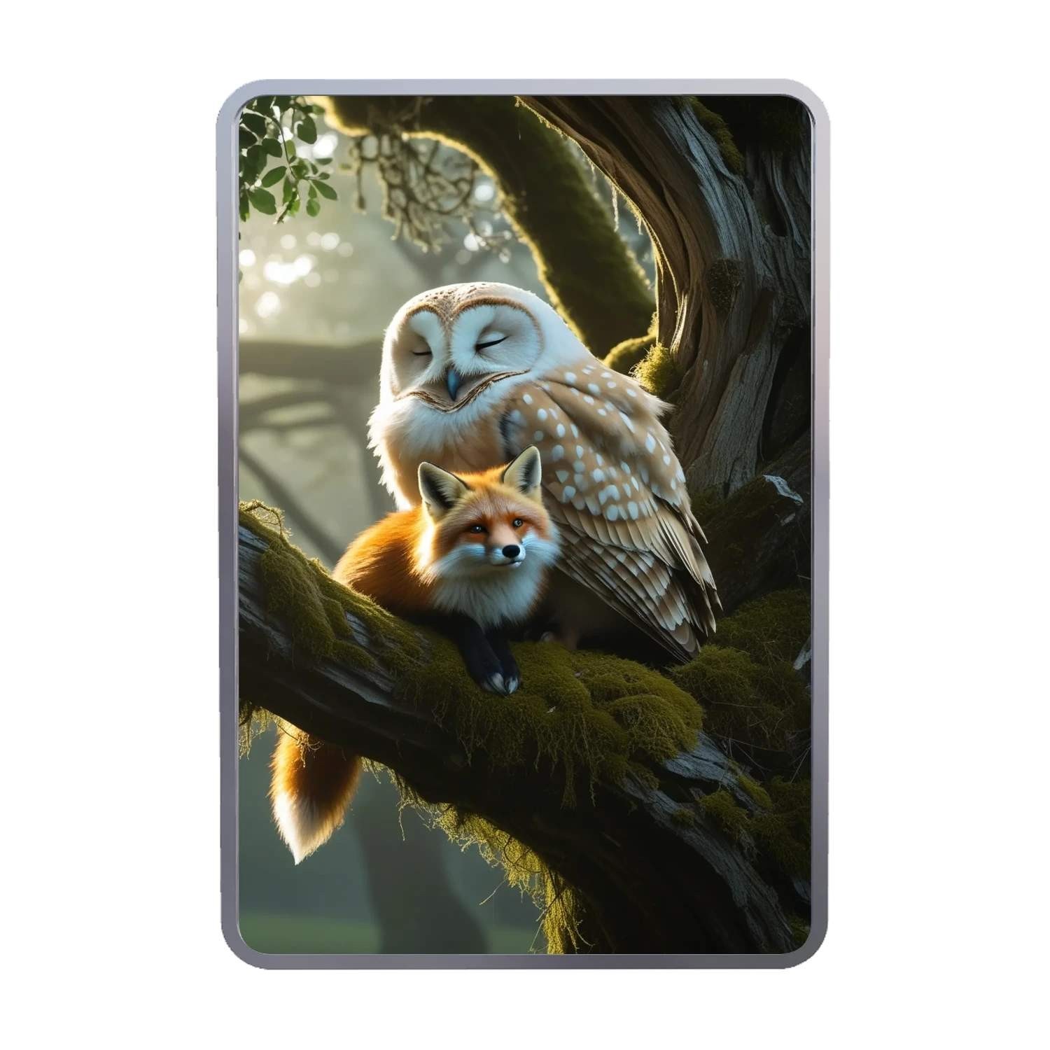 1 oz .999 Silver Bar Colorized Animal Art Collectible - SilverCoin Artworks 🔥