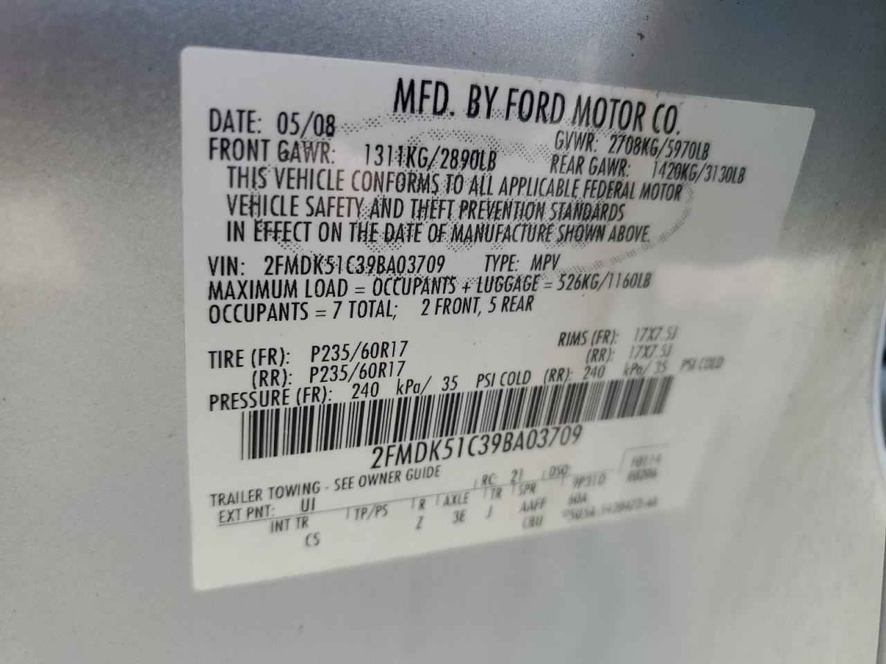 FLEX 2009 Glove Box 4812548