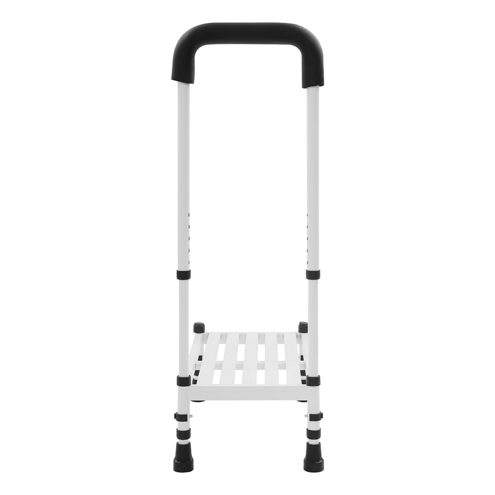 Step Stool with Handle, Adult Ramp with Handrail, Metal Stepping Stool