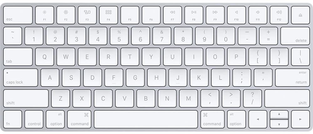 Apple Wireless Magic Keyboard 2, Silver (MLA22LL/A) - MLA22LL/A