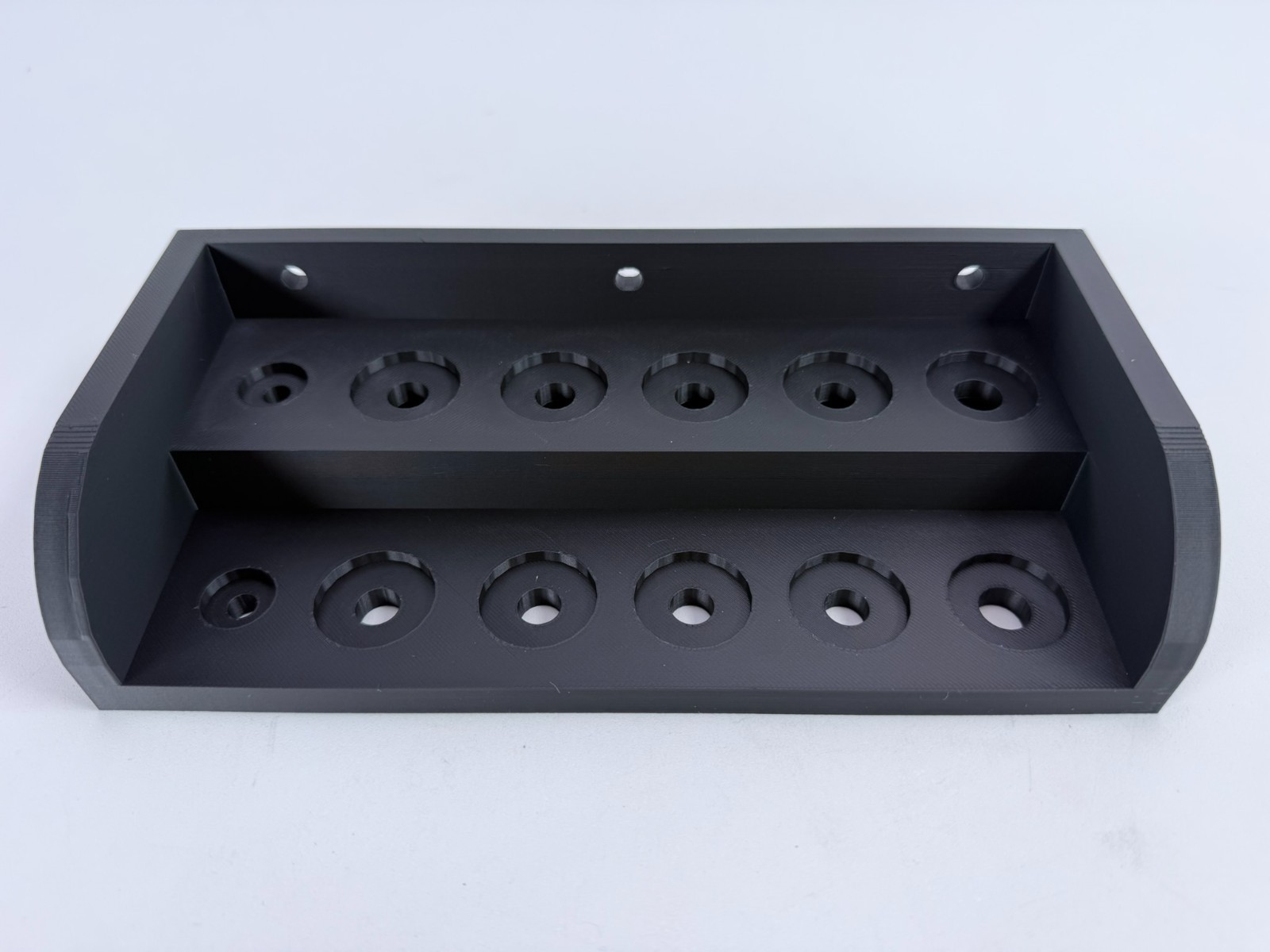 Wall Mount 12 Screwdriver Holder Organizer, 2 Tier – Tool Storage Rack