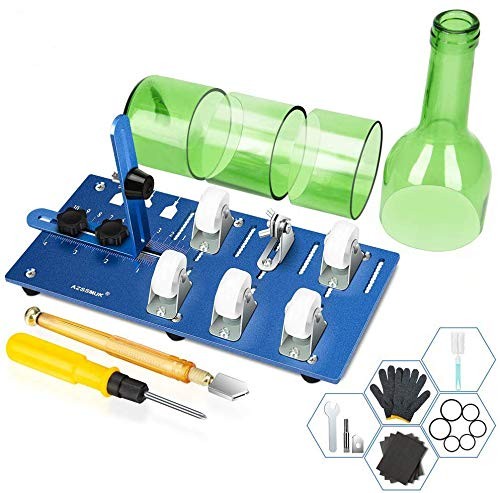 Glass Bottle Cutter Upgraded Cutting Machine for Round, Oval...