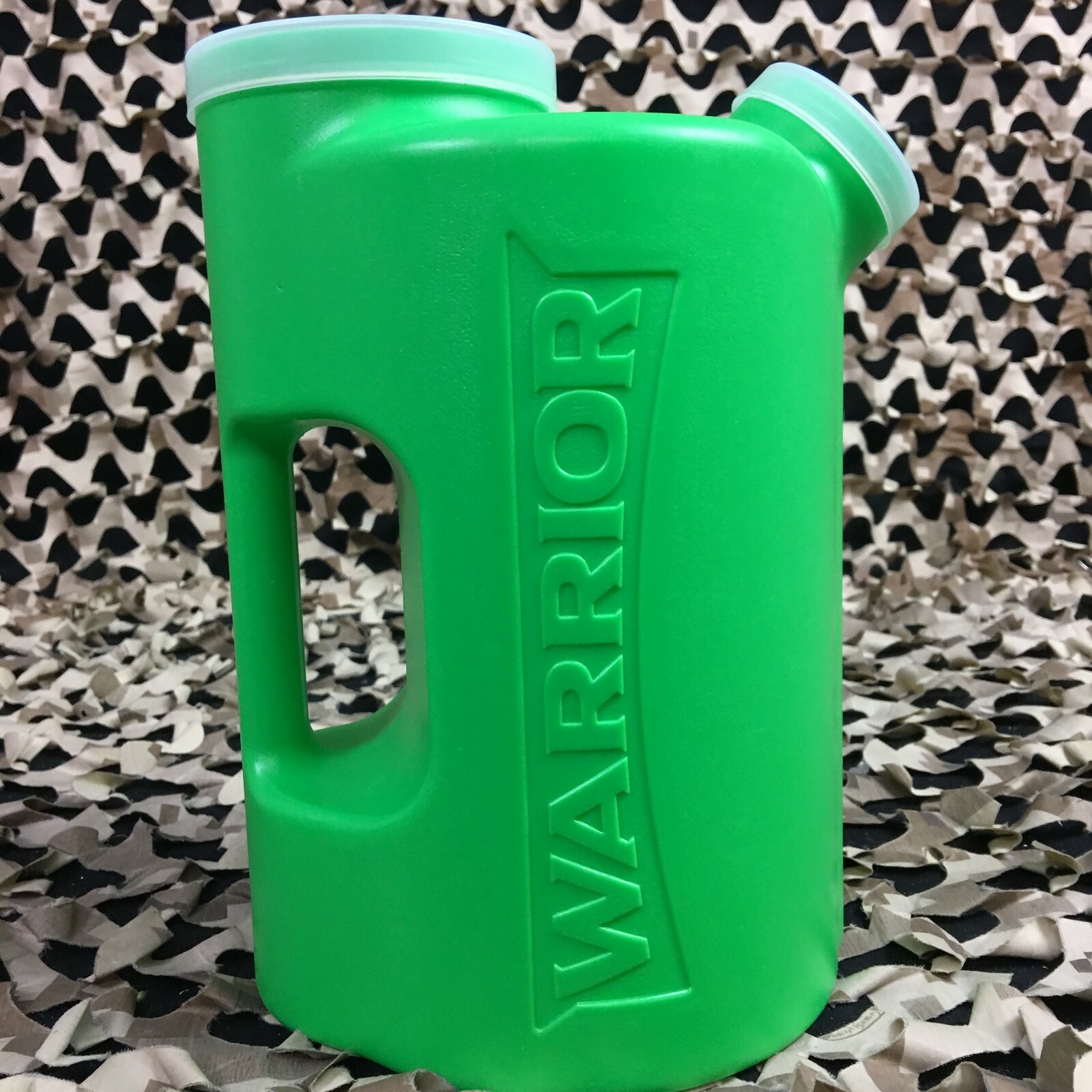 New Warrior 1000 Round Paintball Hauler Jug Container- Lime Green