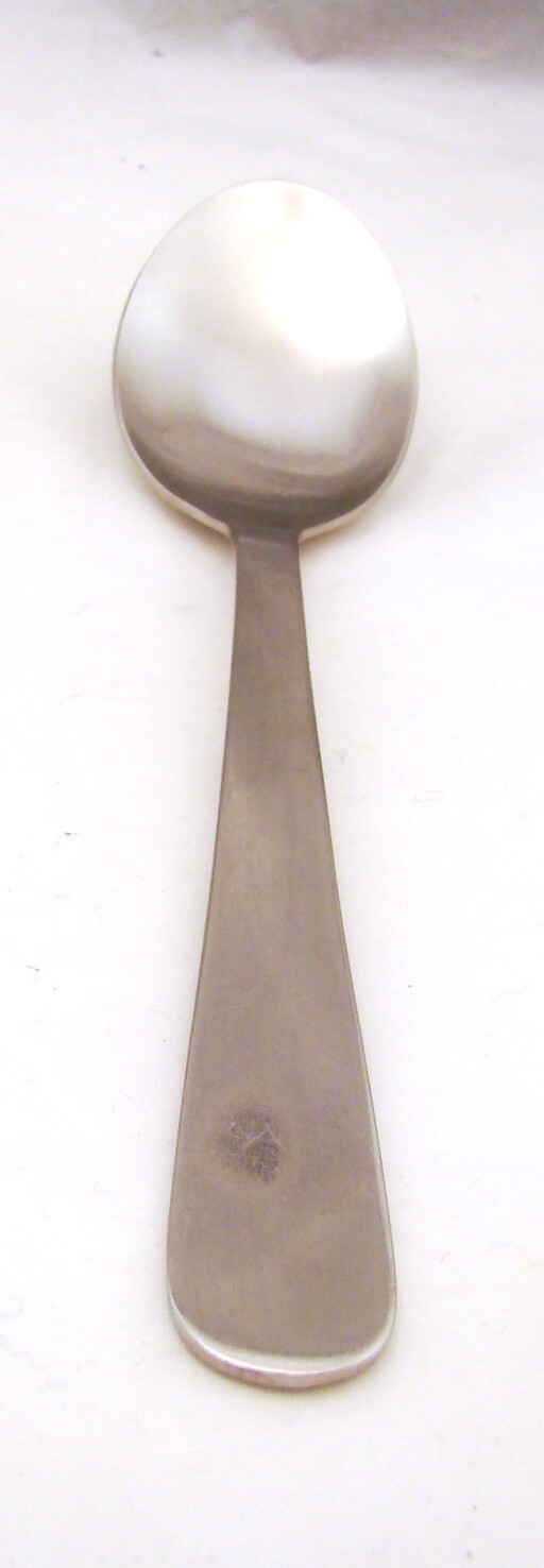 Ikea Stainless Steel DRAGON Lot of 2 Oval Soup Spoons