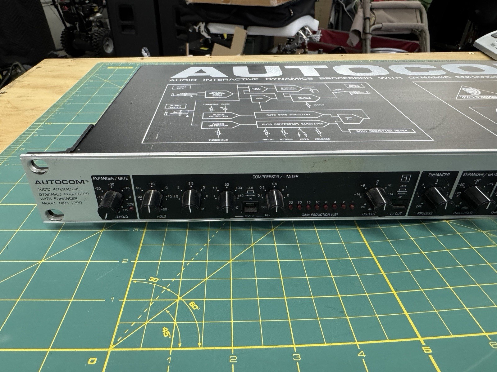Behringer Autocom MDX1200 Interactive Dynamics Processor Dynamic Enhancer