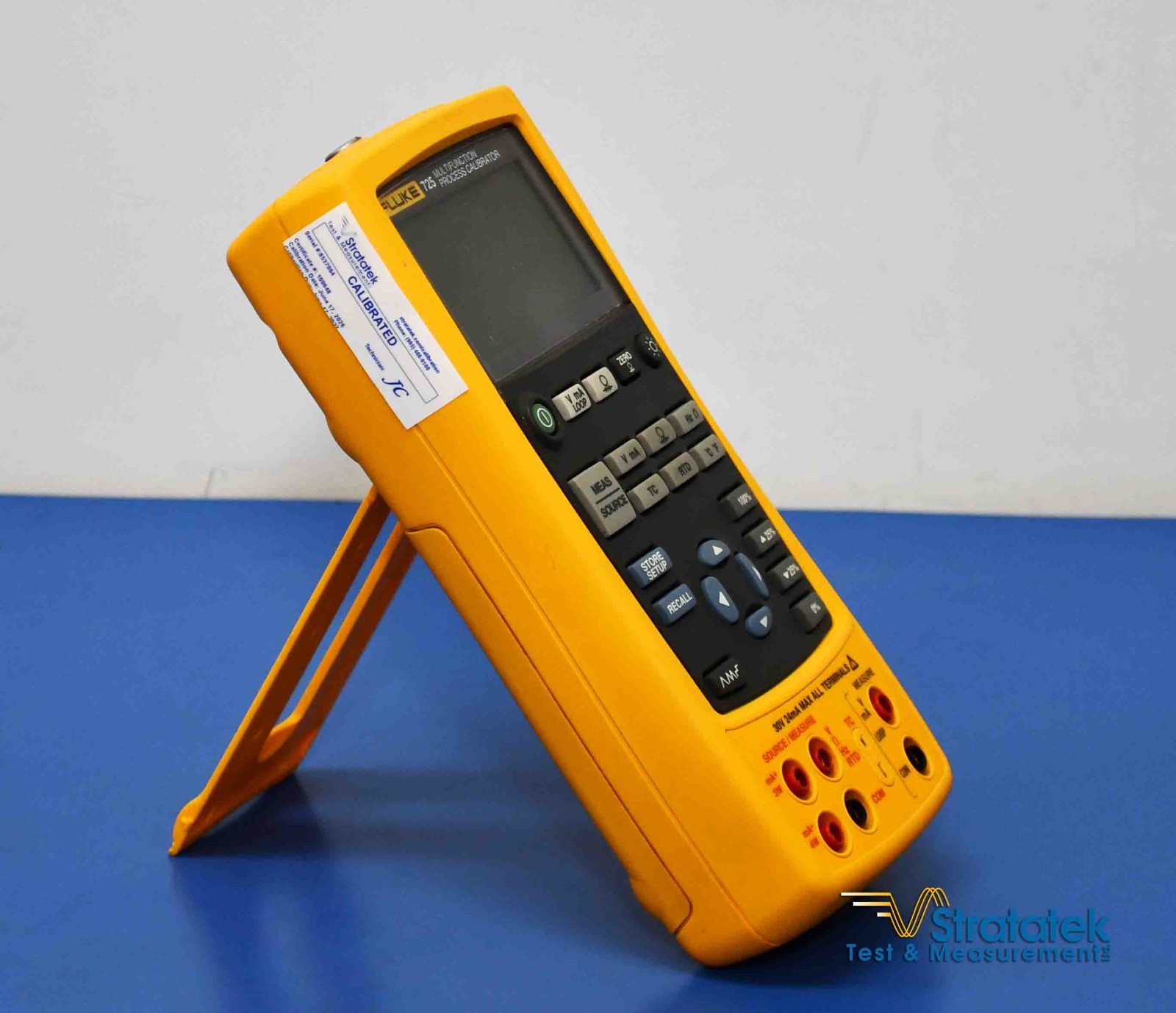 Fluke 725 Multifunction Process Calibrator NIST Calibrated with Data