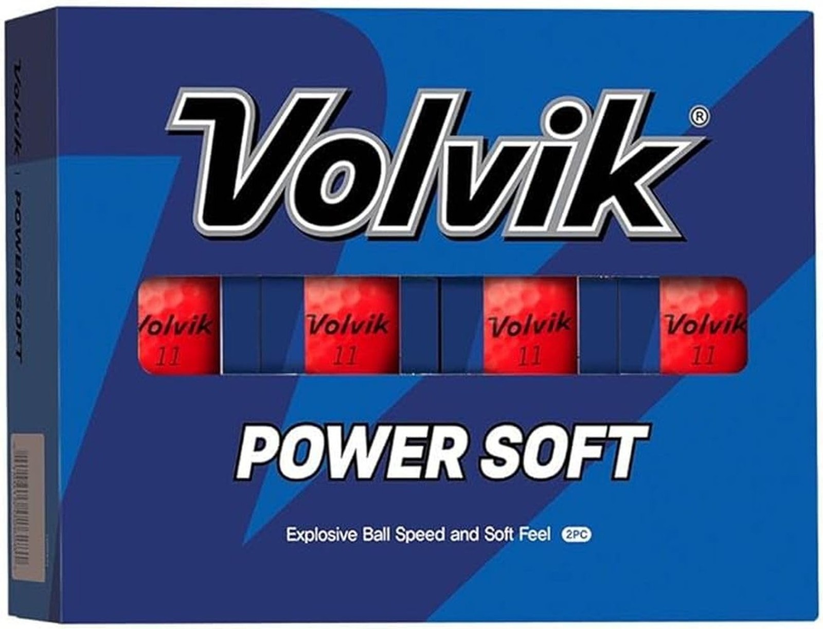 Volvik Power Soft Red 1.68"