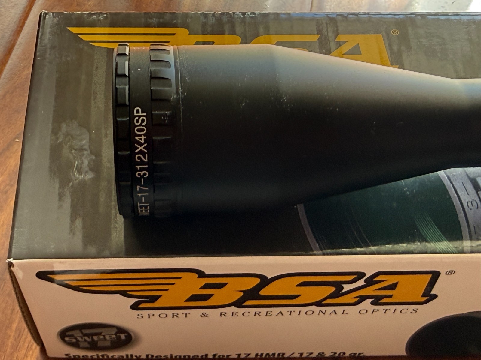 BSA Sweet 17 3-12x 40mm Rifle Scope