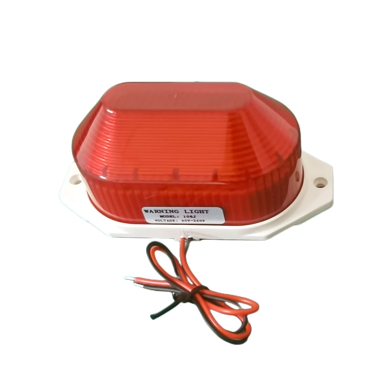 AC110V 120V Strobe Siren Industrial Warning Light and Sound Emergency Red