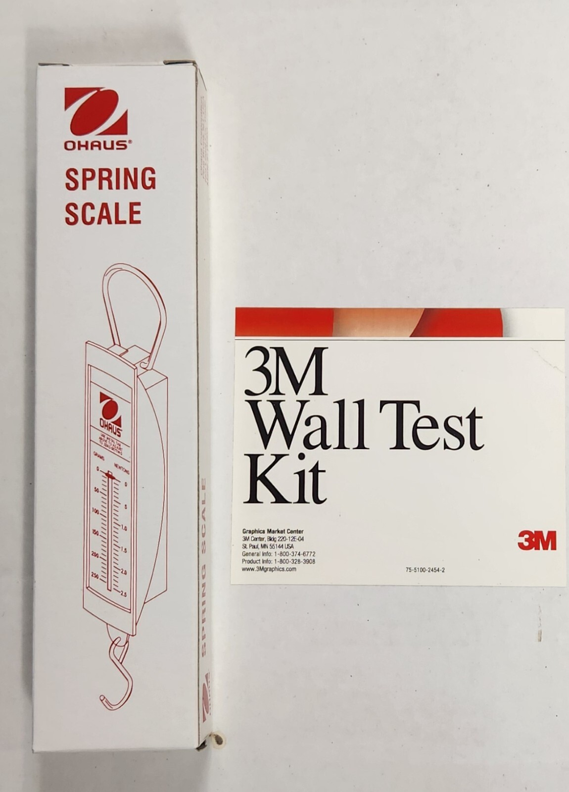 3M Wall Test Kit Spring Scale