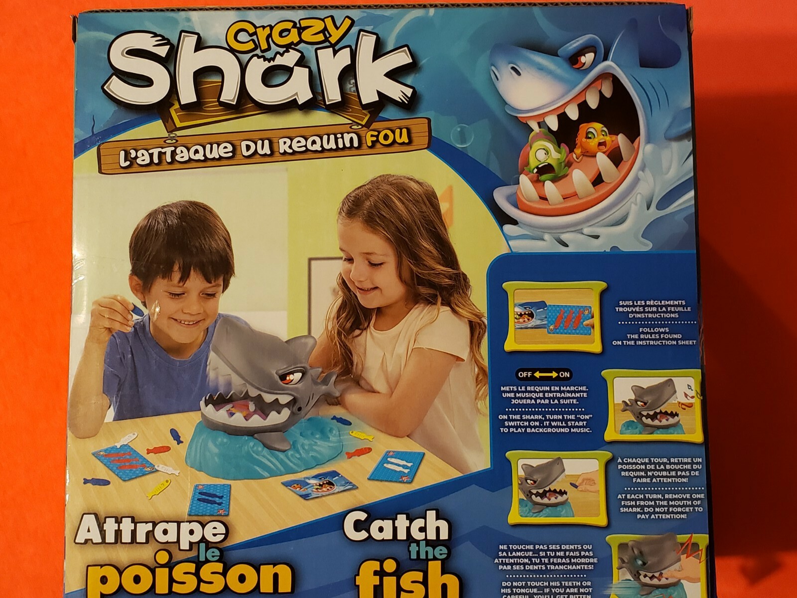 Ricochet Crazy Shark Arch The Fish Interactive Game