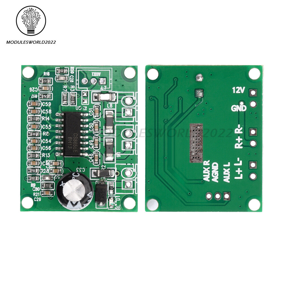 MP3 Decoder Board DC7V-16V Power Amplifier Board 2*15W DIY Audio Decoder Module