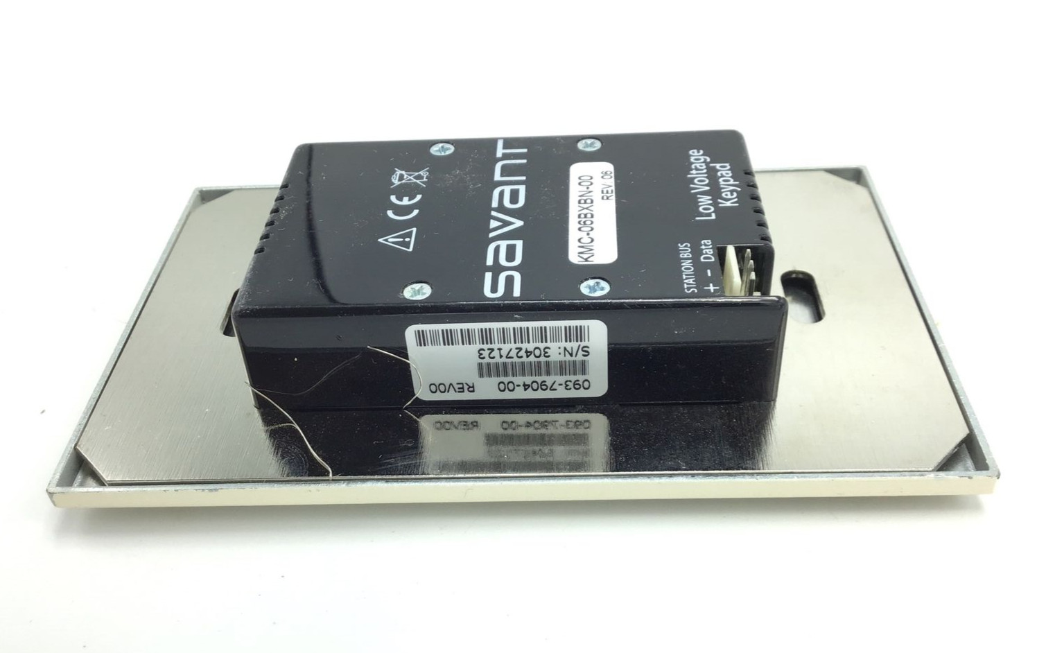 Savant 6- Button Metropolitan KMC Keypad Dimmer (Black)