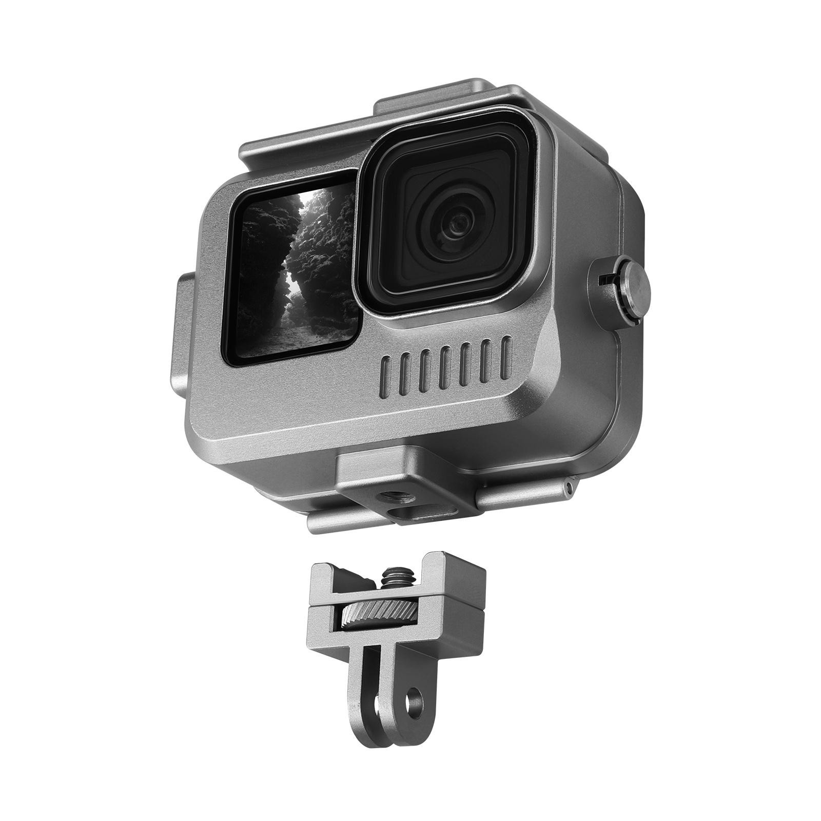 Metal Cage Hero Protective Frame Interface Expansion For GoPro 11/10/9 Camera