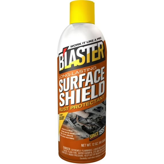 12 Oz. Long-Lasting Surface Shield Rust and Corrosion Protectant, Lubricant Spra