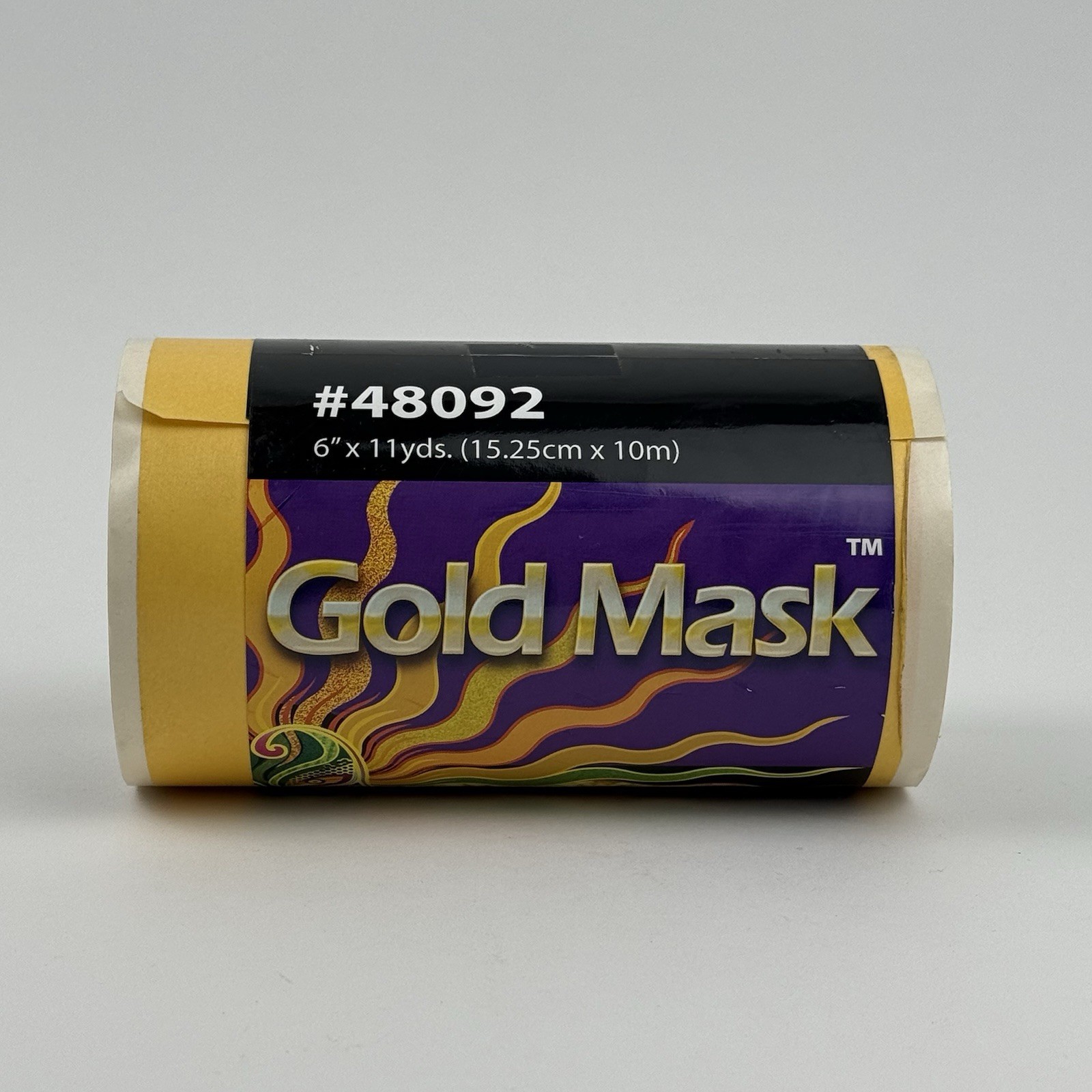New FBS Gold Mask #48092 Stencil Tape, 11 yd x 6 in, Acrylic Masking Airbrush